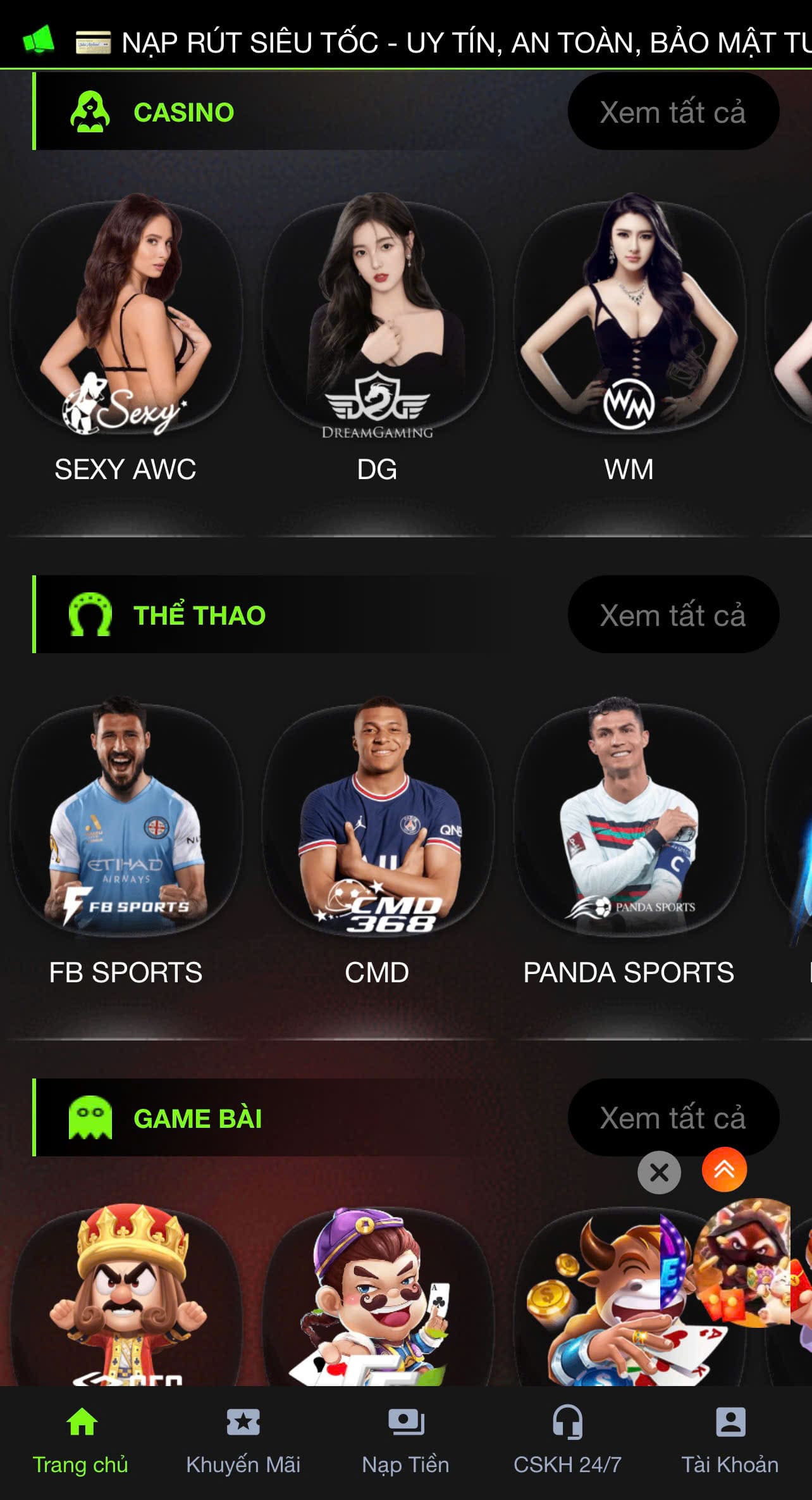 App Nhà cái pe7896